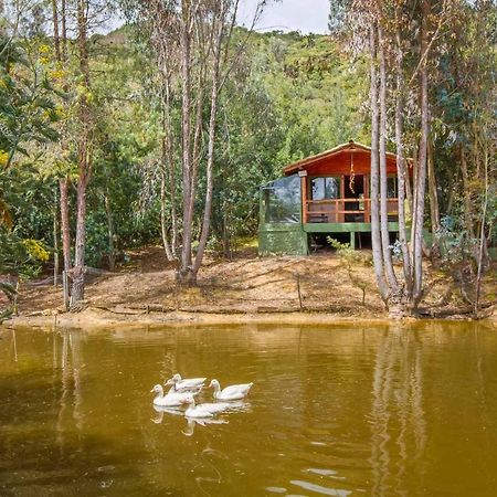 Cabana Tipo Glamping Savieza Life Experience Nemocon Exteriér fotografie